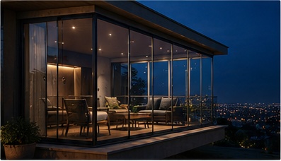 Foldingglass cam balkon uygulaması